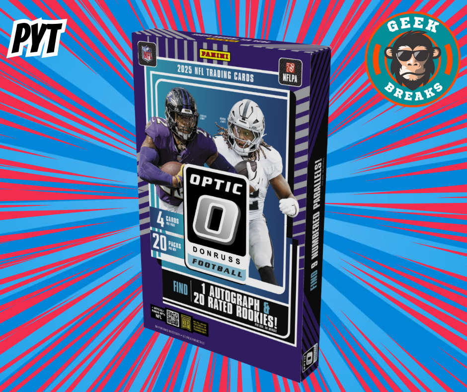 PYT Break – 2025 Panini Donruss Optic Football Hobby Box