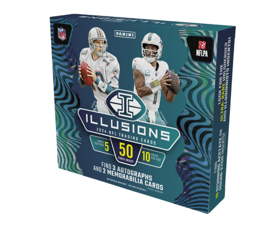 2024 Panini Illusions NFL Hobby Box – Sealed oder Personal Break | Geek Breaks