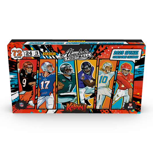2025 Panini Absolute Football Countdown Calendar – 24 Days of NFL Cards | Geek Breaks