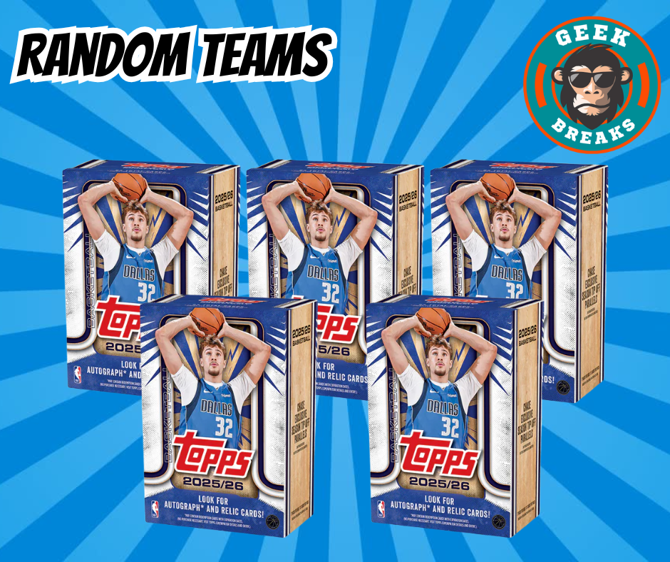 Basketball Break #1 – 2025-26 Topps Flagship NBA Blaster Box | Random Teams | 7€