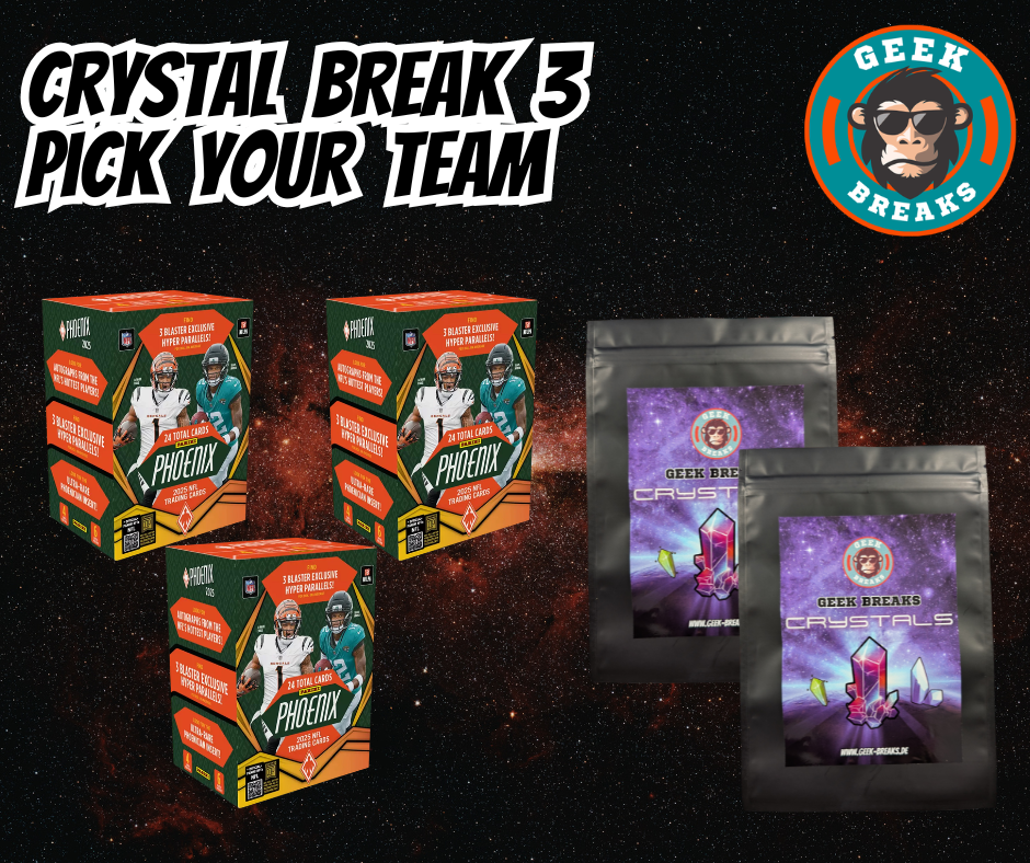 Break 3/5 – 3x 2025 Phoenix Blaster + 2 Crystal Packs | PYT