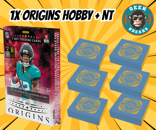 Break #S055 – 2025 Origins Hobby Box | Random Team + 6 National Treasures Spots