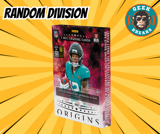 Break #S056 – 2025 Panini Origins Hobby Box | Random Division